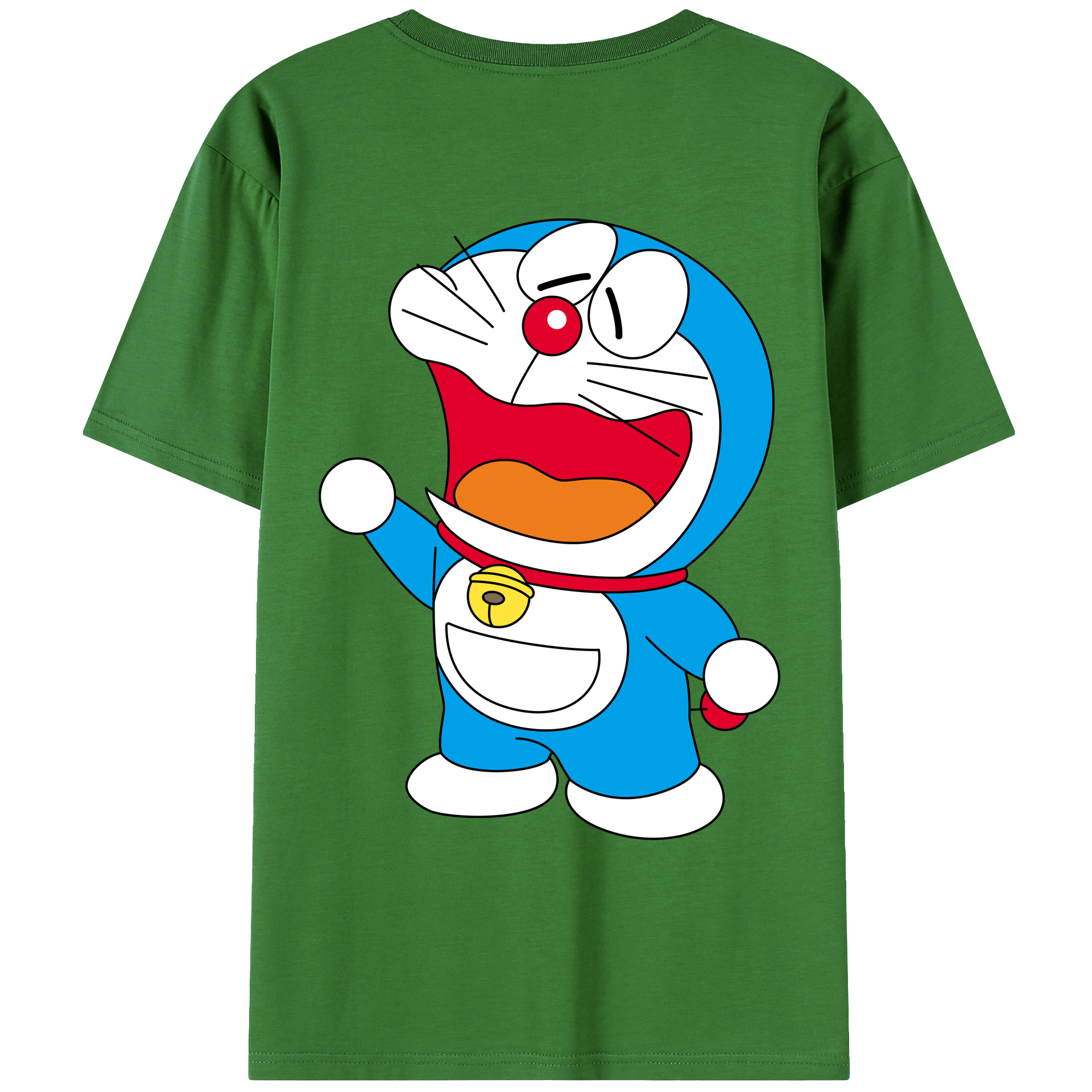 （画像用） ドラえもん Doraemon レディース半袖Tシャツ(バックプリント)